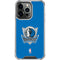 NBA Dallas Mavericks Distressed iPhone 14 Pro Clear Case